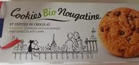 Mängden socker i Cookie bio nougatine et pépites  de chocolat
