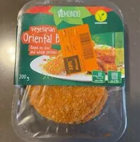 Mängden socker i Vegetarian oriental burger