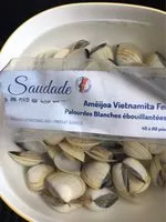 Mängden socker i Palourdes Blanches Ébouillantées