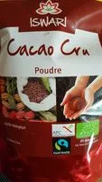 Mängden socker i Cacao cru