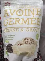 Mängden socker i Avoine germée banane & cacao