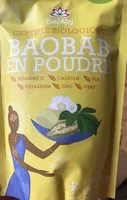 Mängden socker i Baobab en poudre