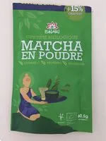 Mängden socker i Matcha en poudre