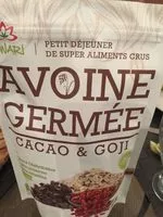 Mängden socker i Avoine Germée Cacao & Goji Bio - 400 G - Iswari