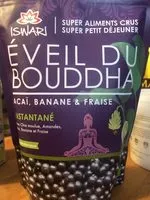 Mängden socker i Eveil Du Bouddha Acai Banane Fraise sans gluten
