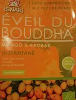 Mängden socker i L'eveil du Bouddha mango & baobab
