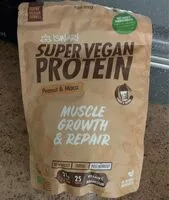 Mängden socker i Super vegan protein peanut & maca