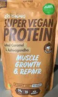 Mängden socker i Super Vegan Protein - Sated Caramel & Ashwsgandha