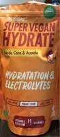 Mängden socker i Super vegan hydrate - eau de coco et acérola