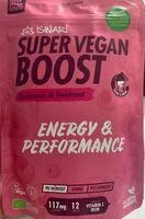 Mängden socker i Super Vegan Boost - Guarana & Beetroot