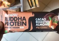 Mängden socker i Buddha protein organic vegan bar