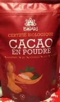 Mängden socker i Cacao en poudre
