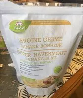 Mängden socker i Avoine germé banane bonheur