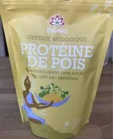 Mängden socker i Protéine De Pois En Poudre Bio - 250 G - Iswari