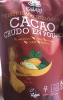 Mängden socker i Cacao crudo