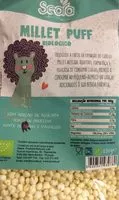 Mängden socker i Millet puff