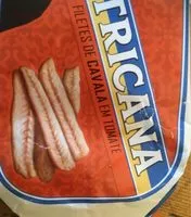 Mängden socker i Filets de maquereaux a la tomate