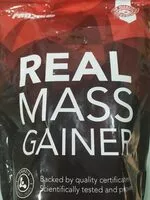 Mängden socker i Real mass gainer