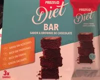 Mängden socker i Diet bar brownie