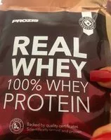 Mängden socker i Whey prozis