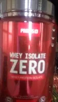 Mängden socker i Whey isolate zero