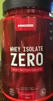 Mängden socker i Whey Isolate Zero