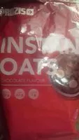 Mängden socker i Instant oats chocolate flavour