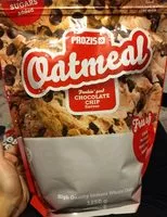 Mängden socker i Oatmeal Prozis chocolate chips