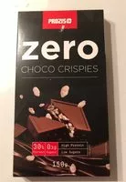 Mängden socker i Zero Choco Crispies