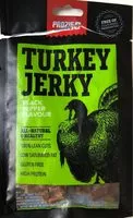 Mängden socker i Turkey jerky black pepper flavour