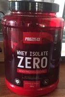 Mängden socker i Whey isolate zero