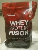 Mängden socker i Protéine whey fusion Chocolat