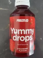 Mängden socker i Yummy drops strawberry