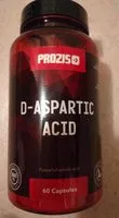 Mängden socker i D-aspartic Acid 1500MG