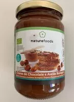 Mängden socker i Creme de chocolat et noisette bio