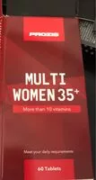 Mängden socker i Multi women 35+