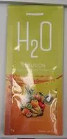 Mängden socker i H20 infusion