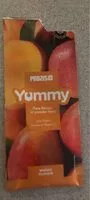 Mängden socker i Yummy sabor mango