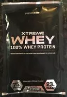 Mängden socker i Extrem Whey Protein Cookies&Cream