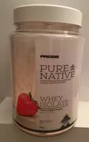Mängden socker i Pure Native Whey Isolate