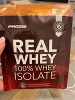 Mängden socker i Real Whey 100% whey isolate Mango Peach Flavour