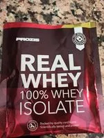 Mängden socker i Whey fragola e banana