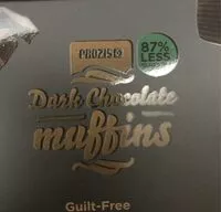 Mängden socker i Dark chocolate muffin