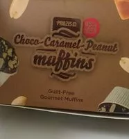 Mängden socker i Muffins choco-caramel-peanut