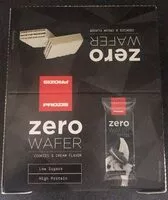 Mängden socker i Zero wafer cookies e cream