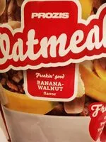 Mängden socker i Oatmeal banane noix