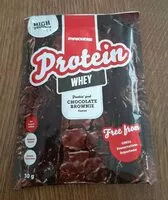 Mängden socker i Protein whey chocolate brownie flavor