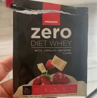 Mängden socker i Zero diet whey white chocolate-raspberry flavour