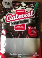 Mängden socker i Oatmeal + whey protein frappuccino