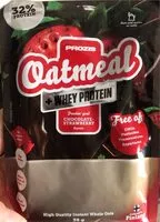 Mängden socker i Oatmeal+whey protein